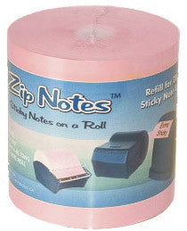 Zip Notes Pink Roll Refill